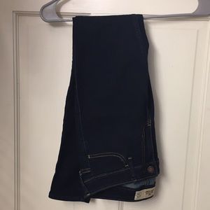 Dark blue Hollister super skinny jeans